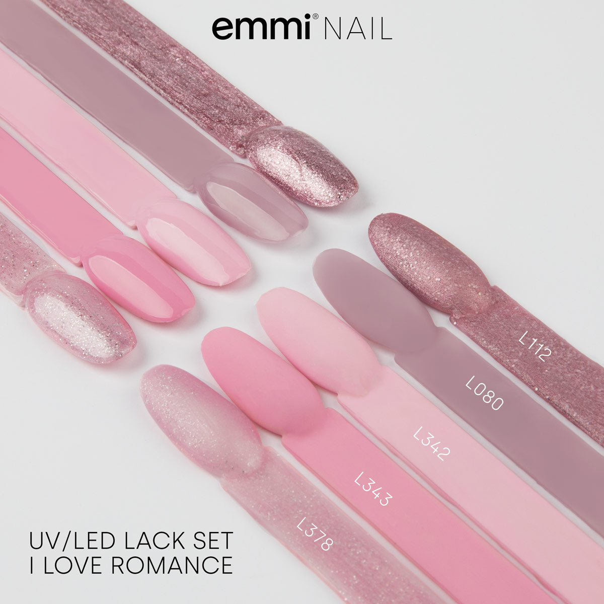 Shellac UV Polish Set "I Love Romance"