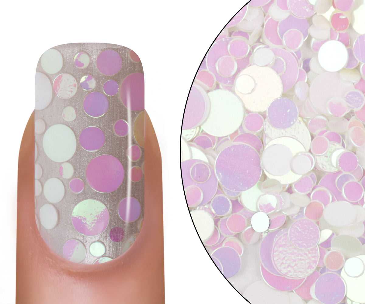 sequin mix white
