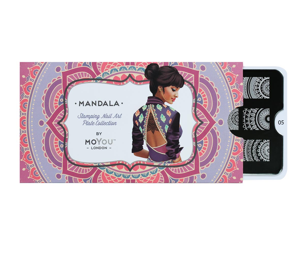 MoYou-London Stamping Stencil Mandala 05
