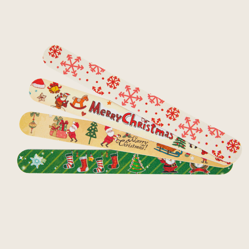 Emmi-Nail Feilen 4er-Set Weihnachten 180/180
