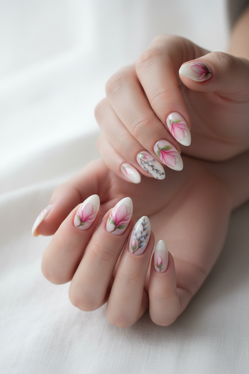 Emmi Nail Water Tattoo Magnolia