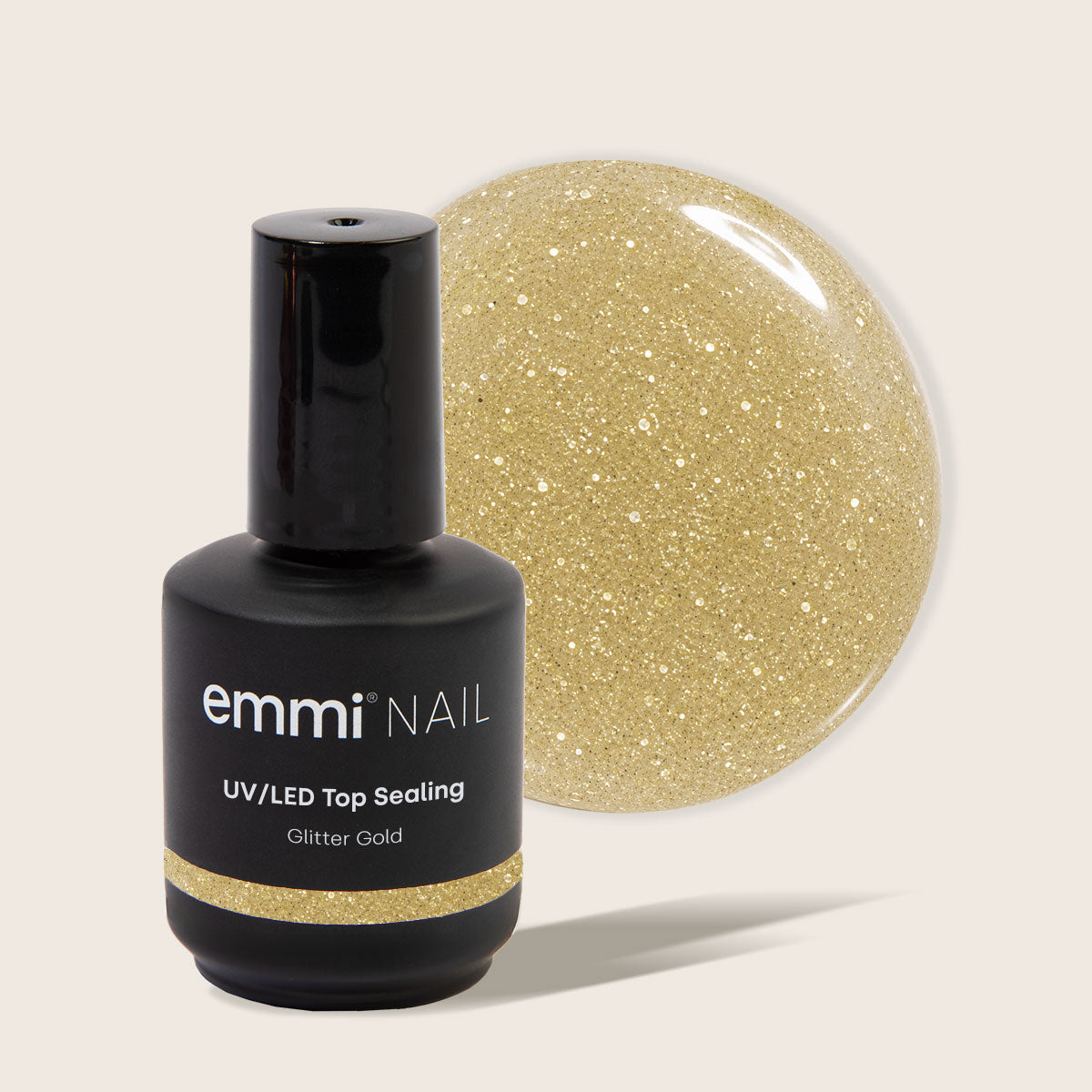 Emmi-Nail UV/LED-Top Sealing Glitter *gold* 11ml