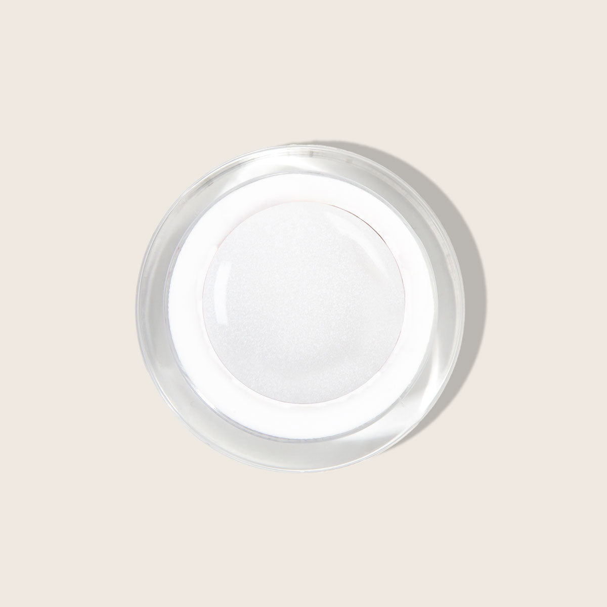 Gel de couleur pour ongles Emmi-Blanc nacré -F416-