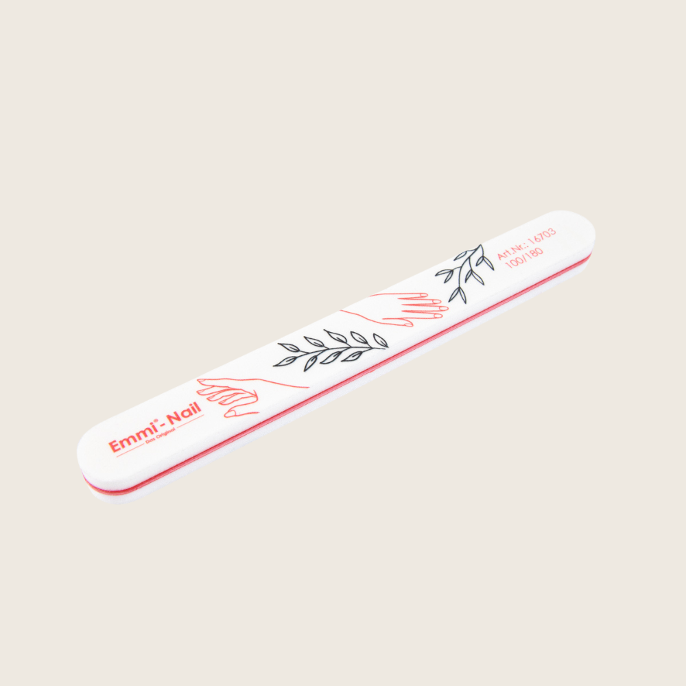 Lime polisseuse professionnelle Emmi-Nail droite 100/180