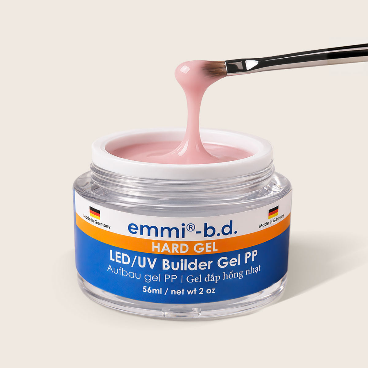 Emmi-b.d. Hard Gel Builder Gel PP Salon Size