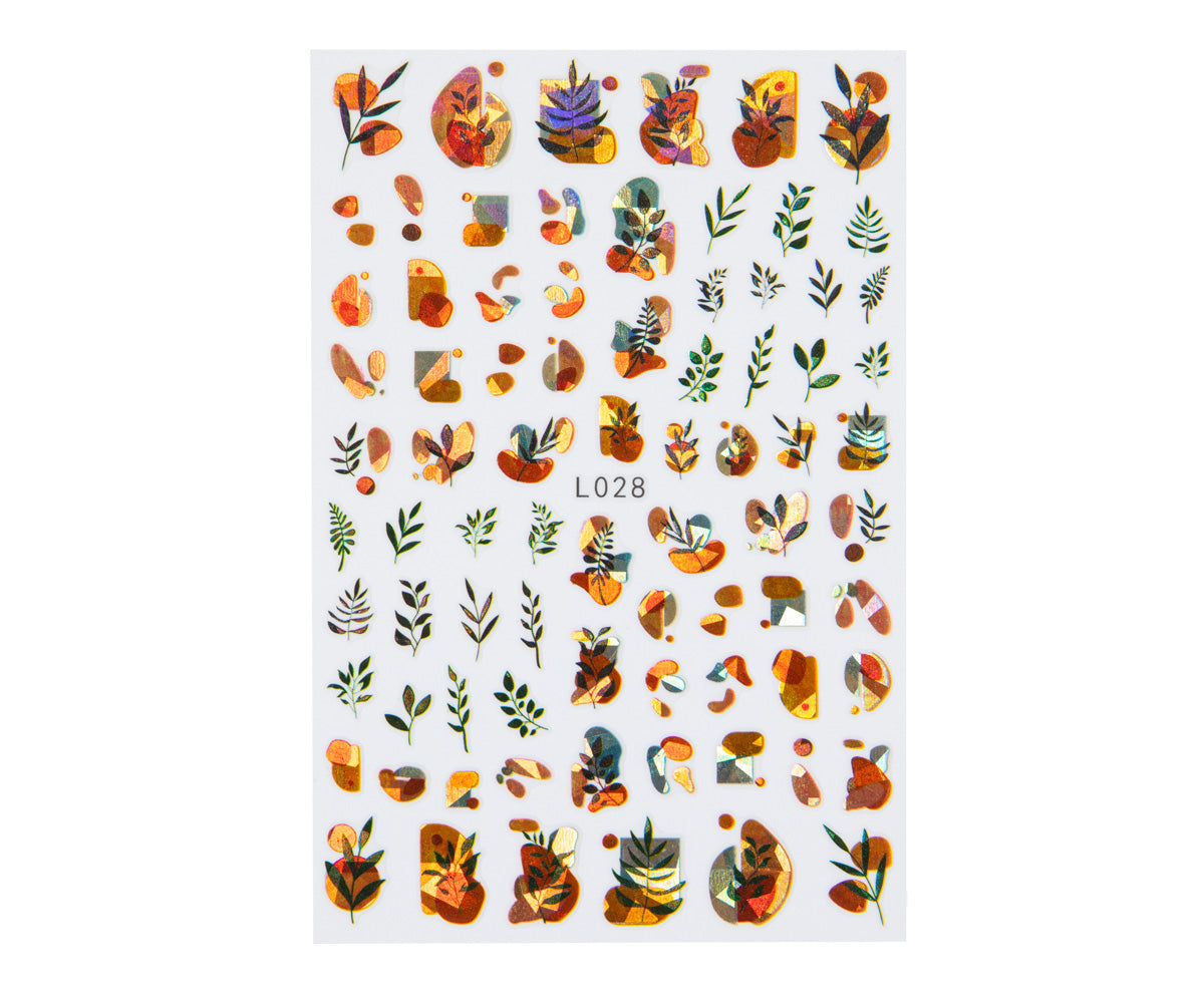 Emmi Nail Holo Laser Sticker Autumn