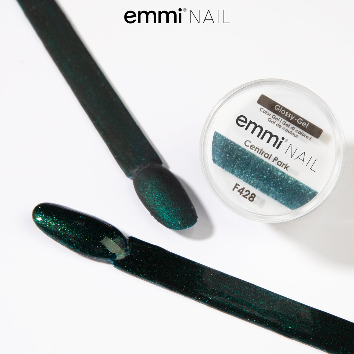Gel brillant pour ongles Emmi Central Park 5 ml -F428-