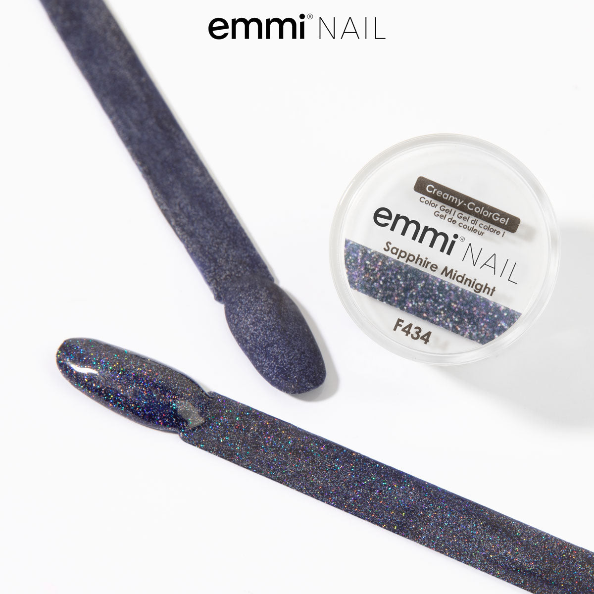 Gel-Crème Emmi-Nail Saphir Minuit -F434-