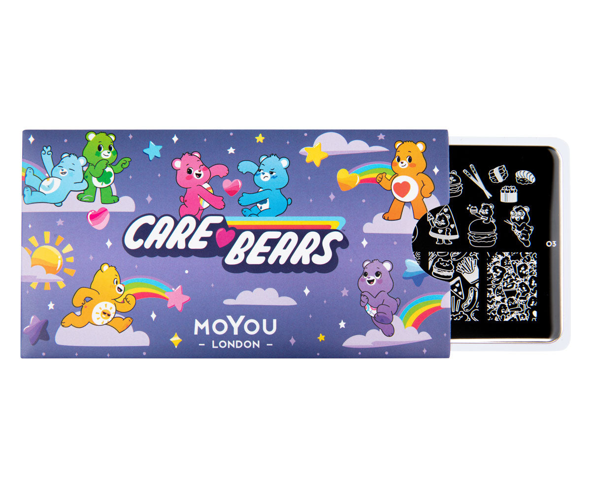 MoYou-London Stamping Stencil Care Bears Magic 03