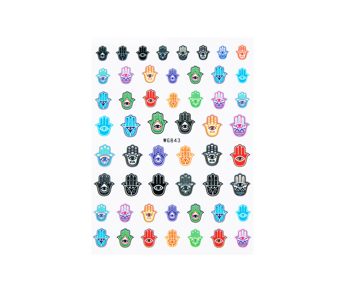 Emmi-Nail 3D Art Nail Sticker Eyes 4