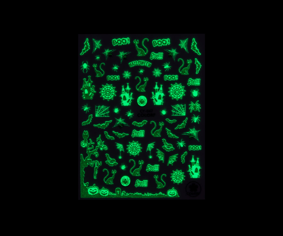 Autocollants pour ongles 3D Emmi-Nail Halloween Spooky