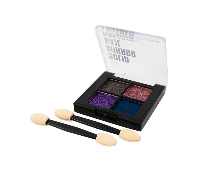Poudre chromée miroir Emmi-Nail colorée 4 pièces
