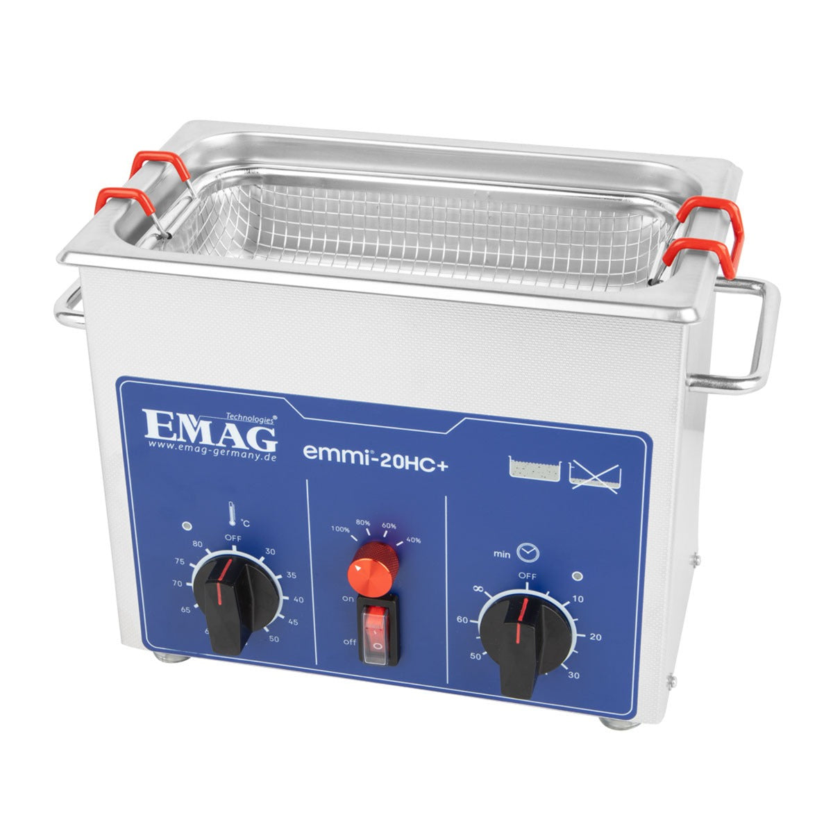 Ultrasonic cleaner 2L Emmi-20 HC PLUS