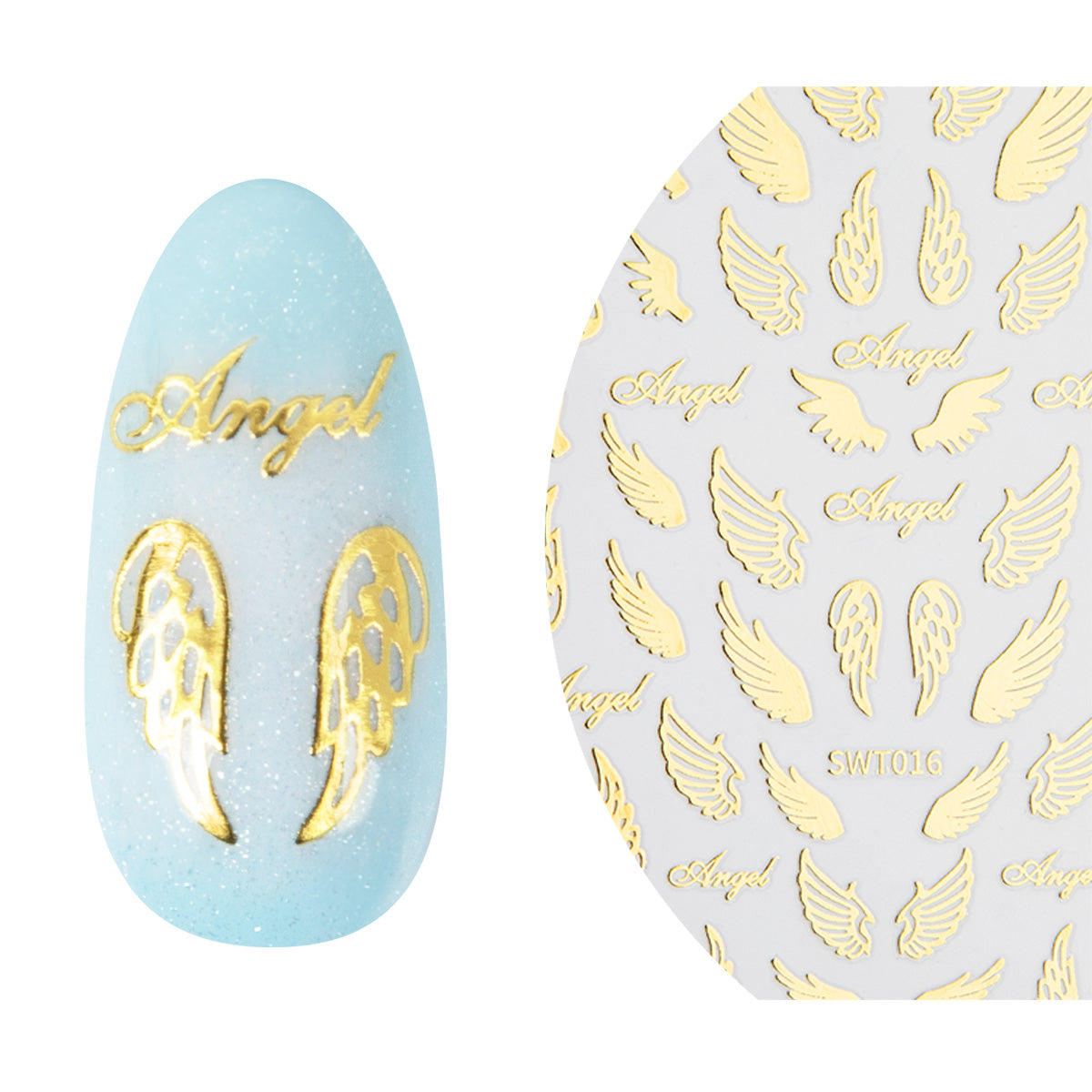 Autocollants pour ongles 3D Art Emmi-Nail Anges