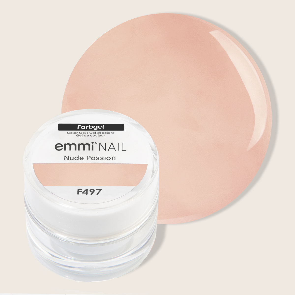 Emmi-Nail Color Gel Nude Passion -F497-