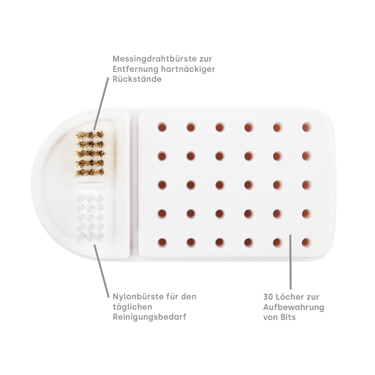 Emmi-Nail bit holder 30 holes