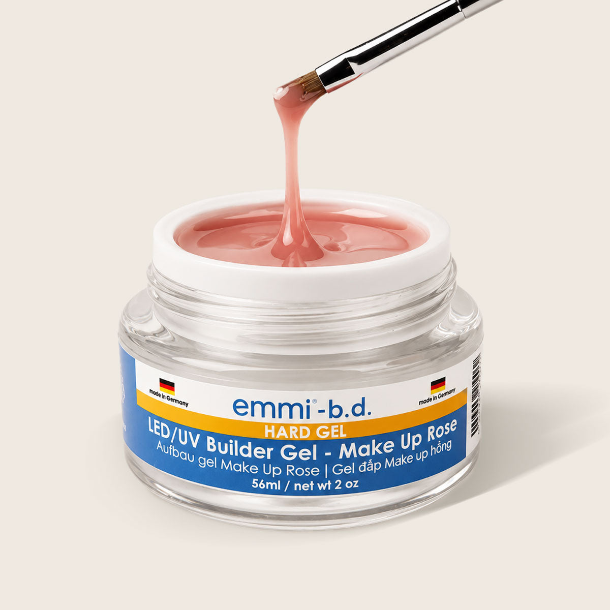 Emmi-Nail B.D. Hard Gel Make Up Rose 56ml
