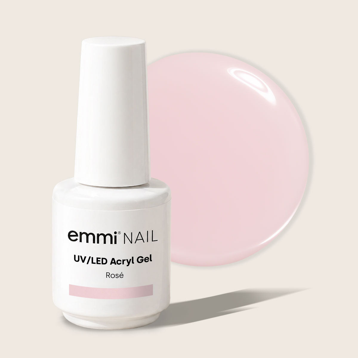 Gel acrylique UV/LED Rose 12 ml