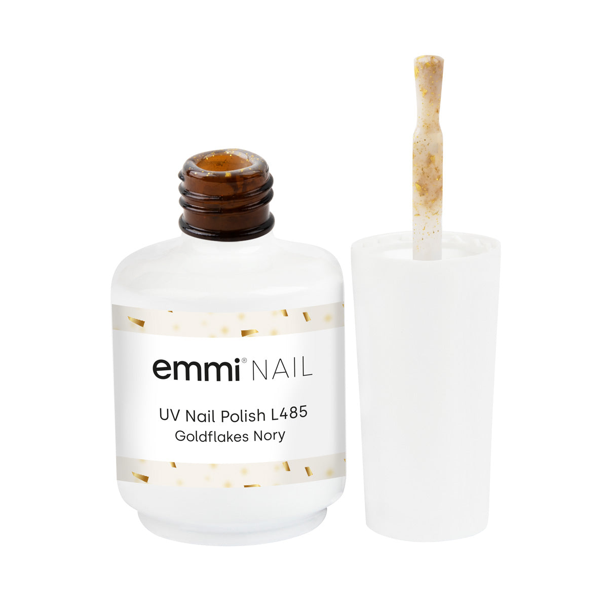 Vernis UV Shellac Goldflakes Nory 15ml -L485-