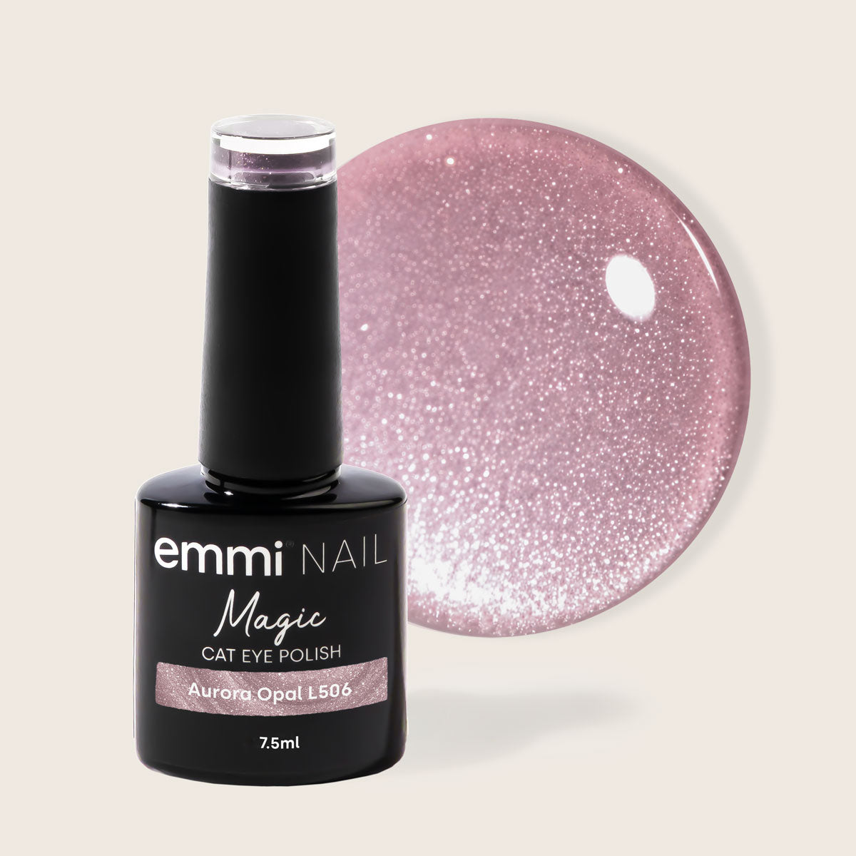 Shellac UV/LED-Lack Magic Cat Eye Aurora Opal -L506-