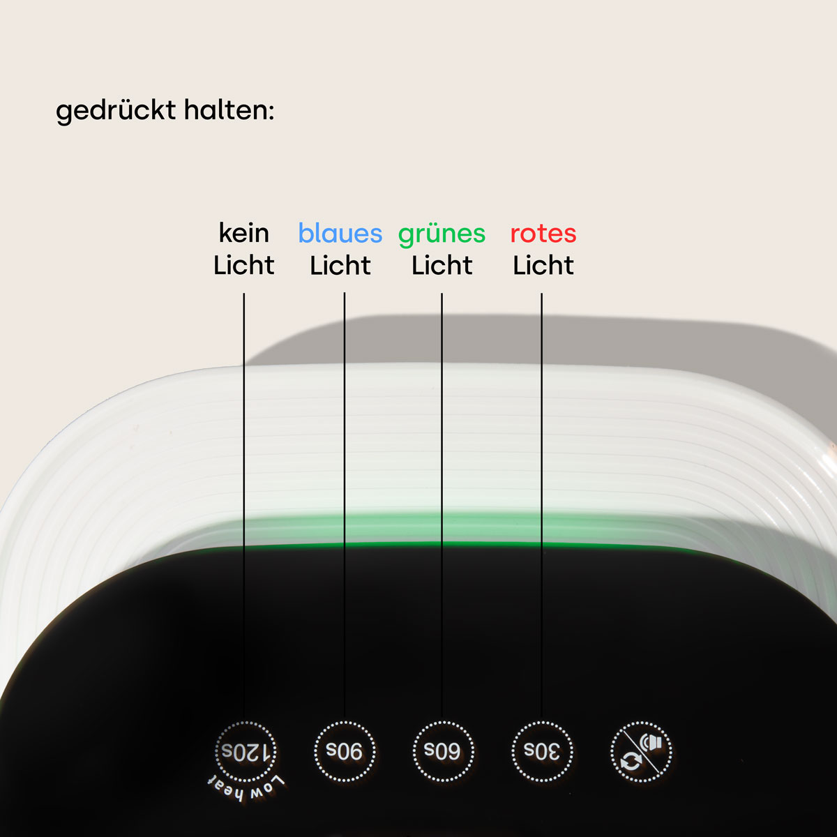 Emmi-Nail Digital LED White nail lamp *battery*