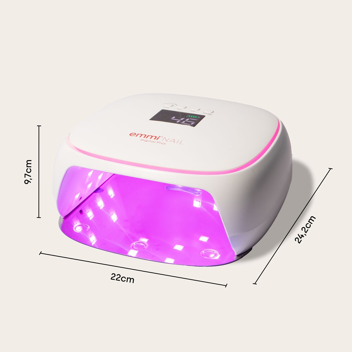 Emmi-Nail Digital Plus LED Nagellampe *Akku*
