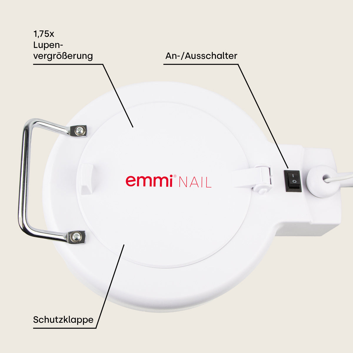 Emmi-Nail LED magnifying lamp