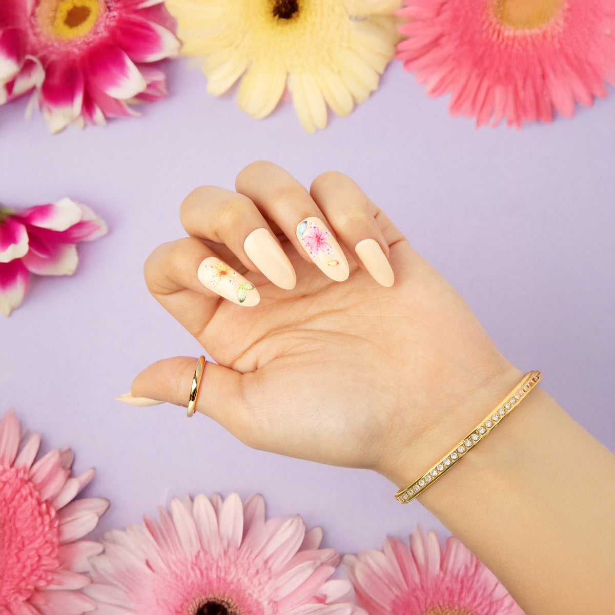 Emmi-Nail 5D Soft Gel Flower Nail Sticker 1