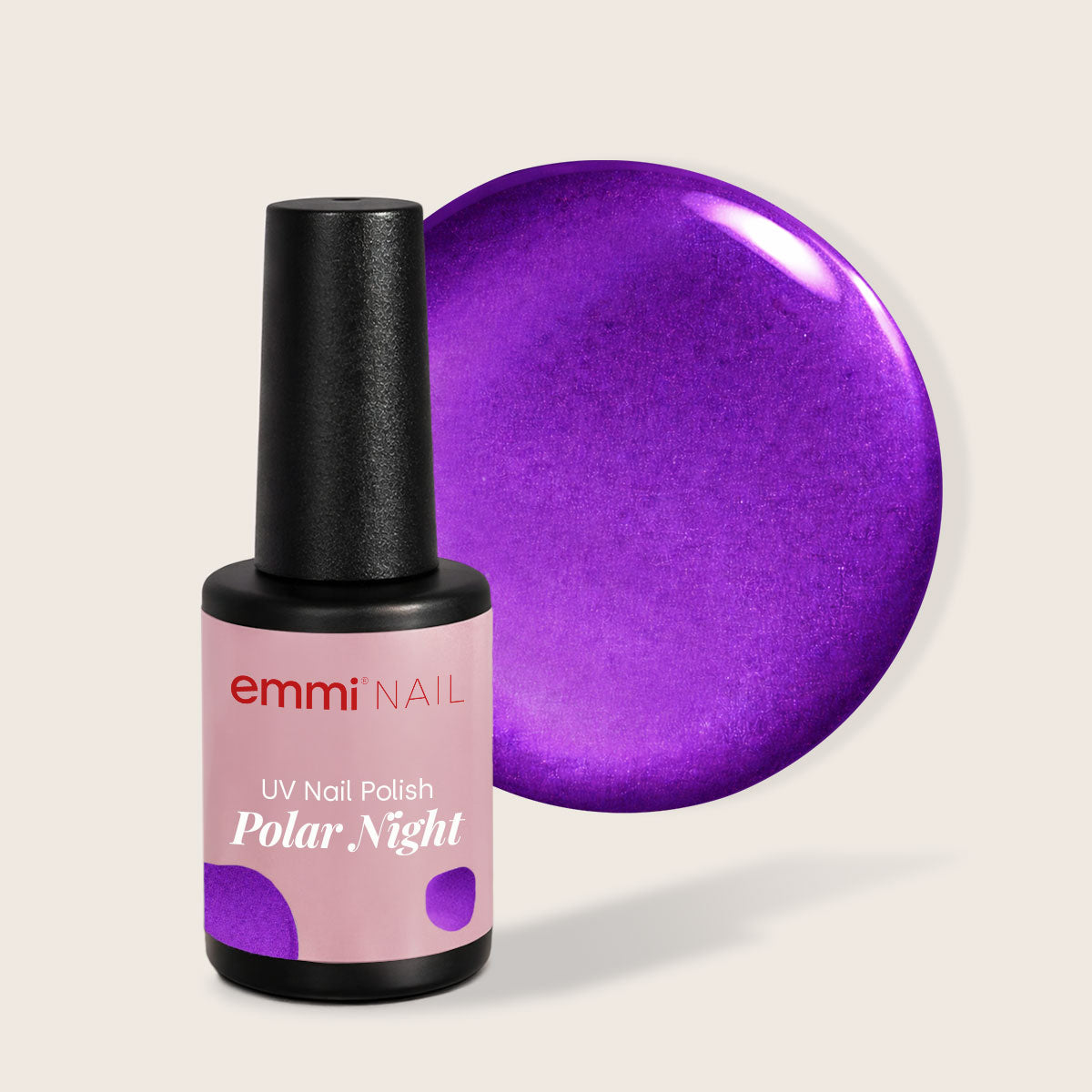 Vernis semi-permanent Shellac Polar Night 8ml -L530-