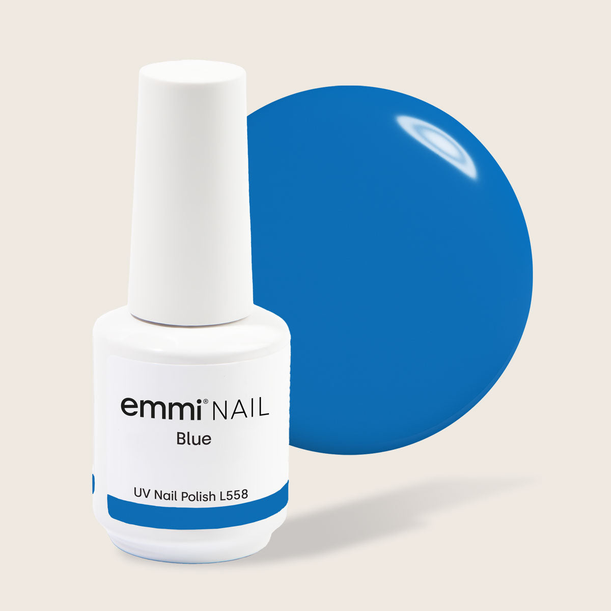 Vernis UV Shellac Bleu 15ml -L558-