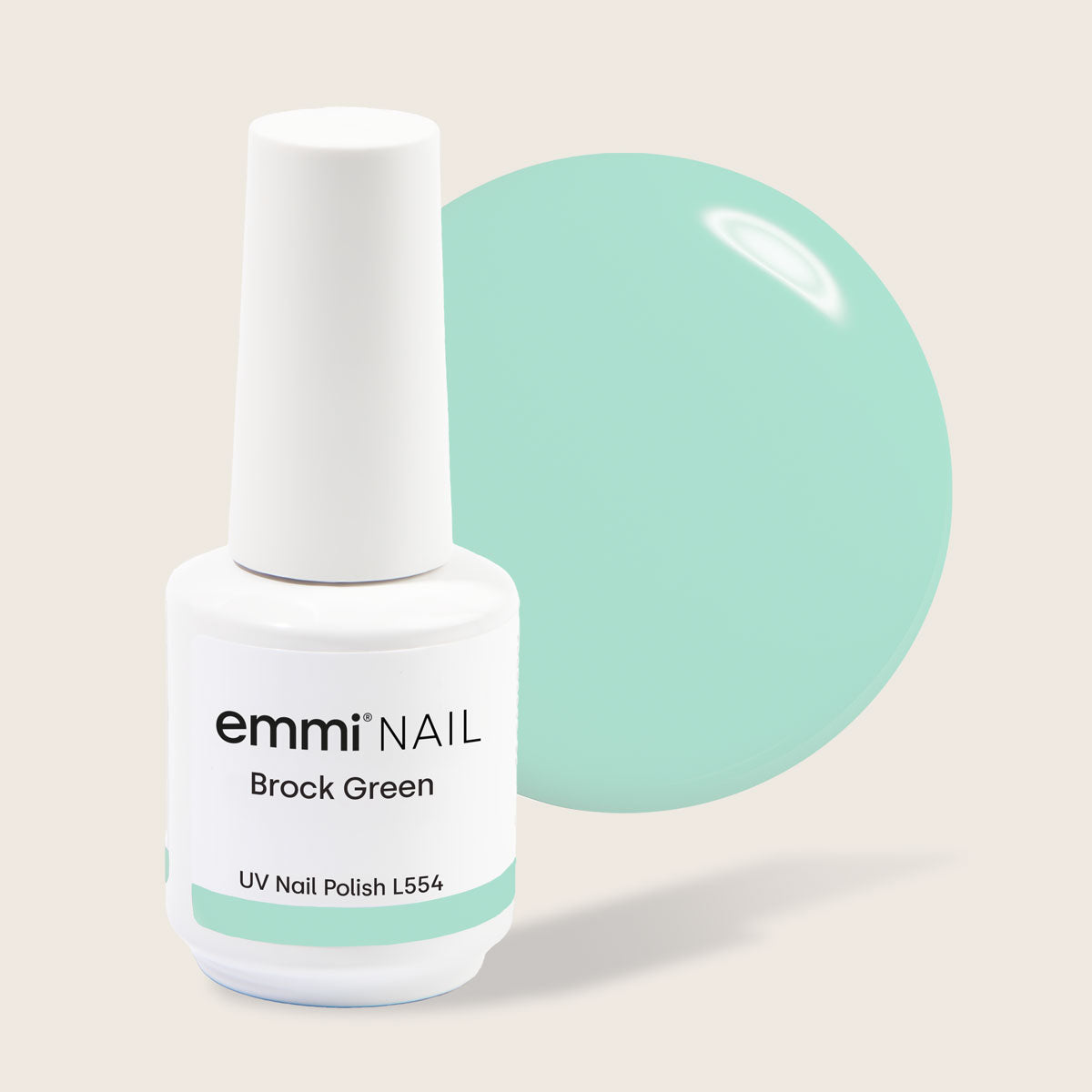 Vernis UV Shellac Brock Green 15ml -L554-