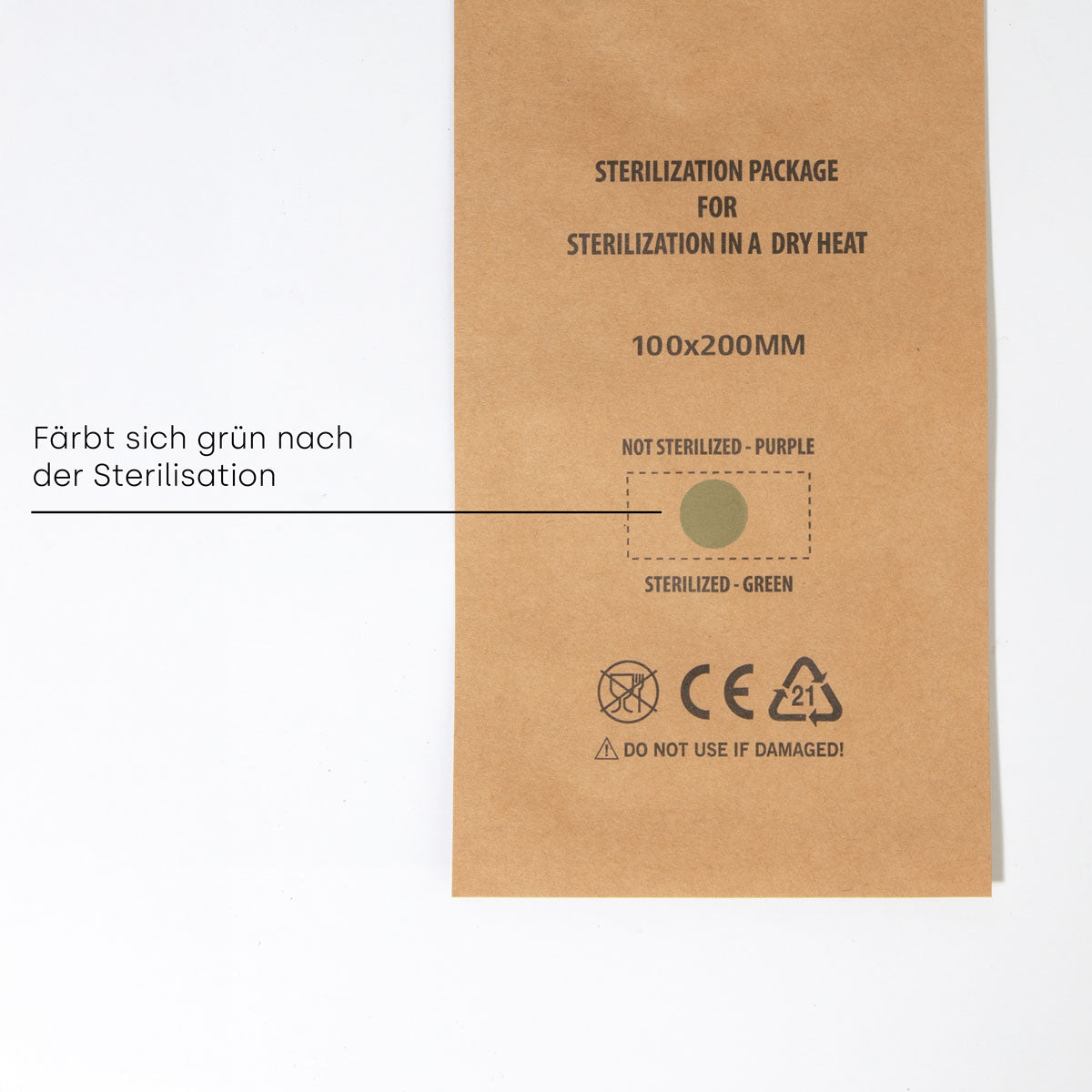 Emmi Sterilisationsbeutel für Heißluft
