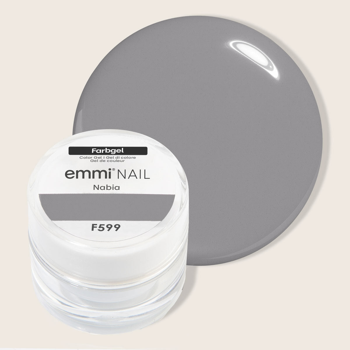 Emmi-Nail Gel de couleur Nabia 5ml -F599-