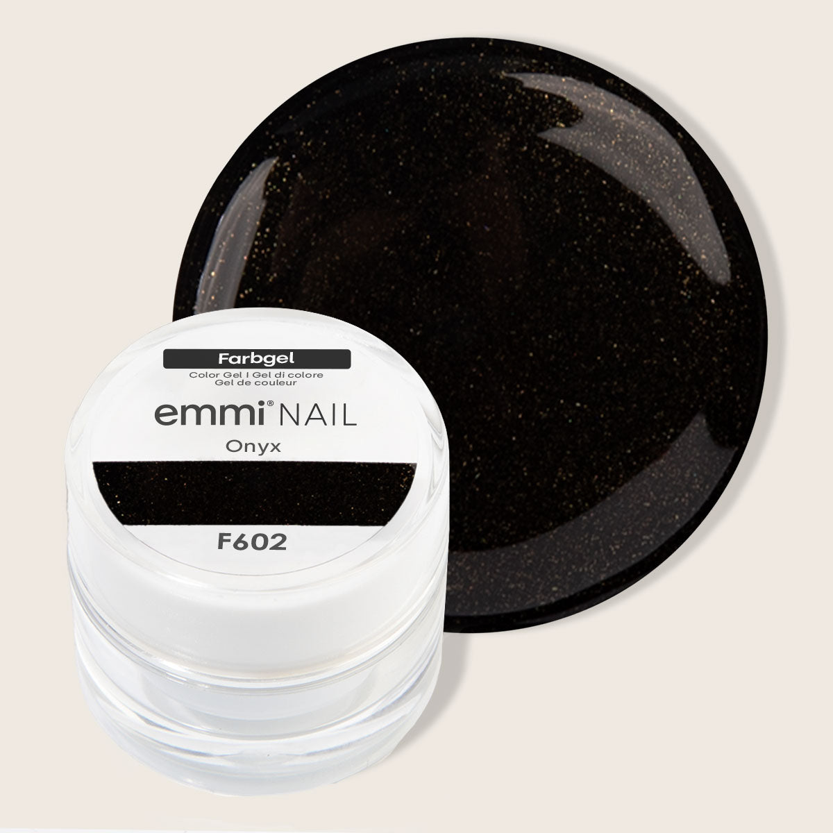 Emmi-Nail Gel de couleur Onyx 5ml -F602-