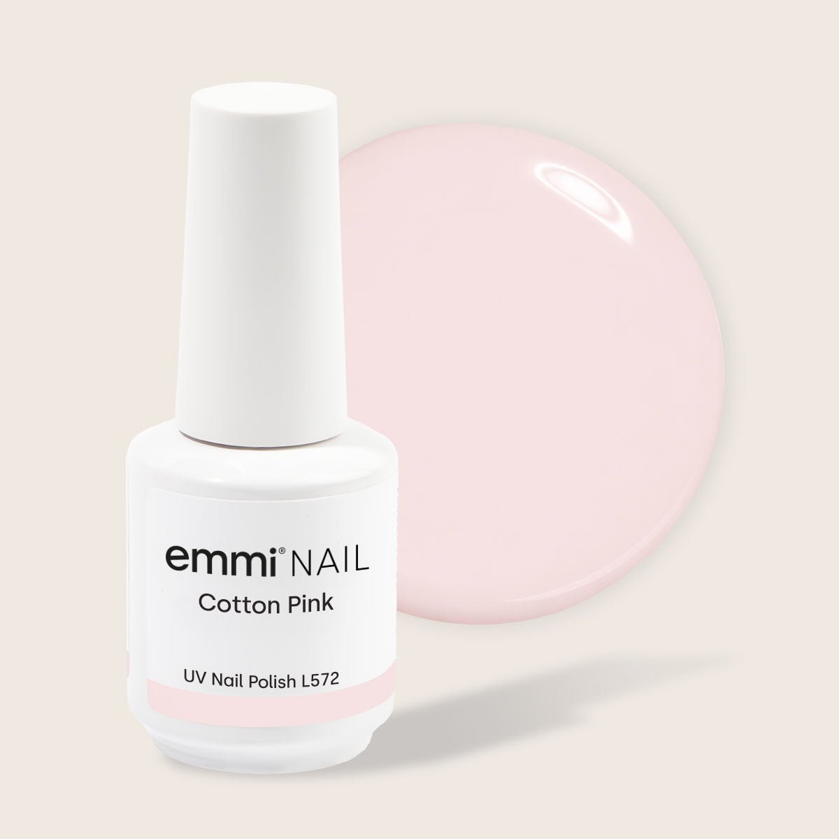 Vernis Shellac UV Cotton Pink 15ml -L572-