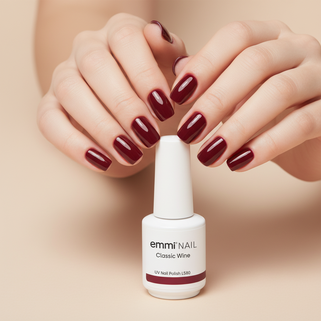 Shellac vernis UV Classic Wine 15ml -L580-