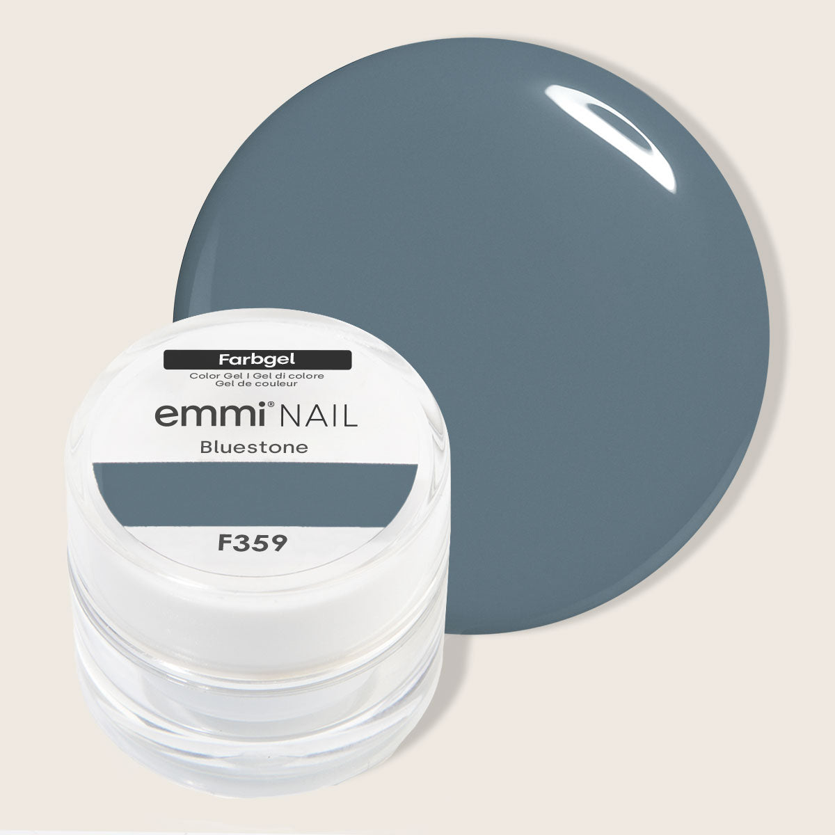 Emmi-Nail Color Gel Bluestone 5ml -F359-