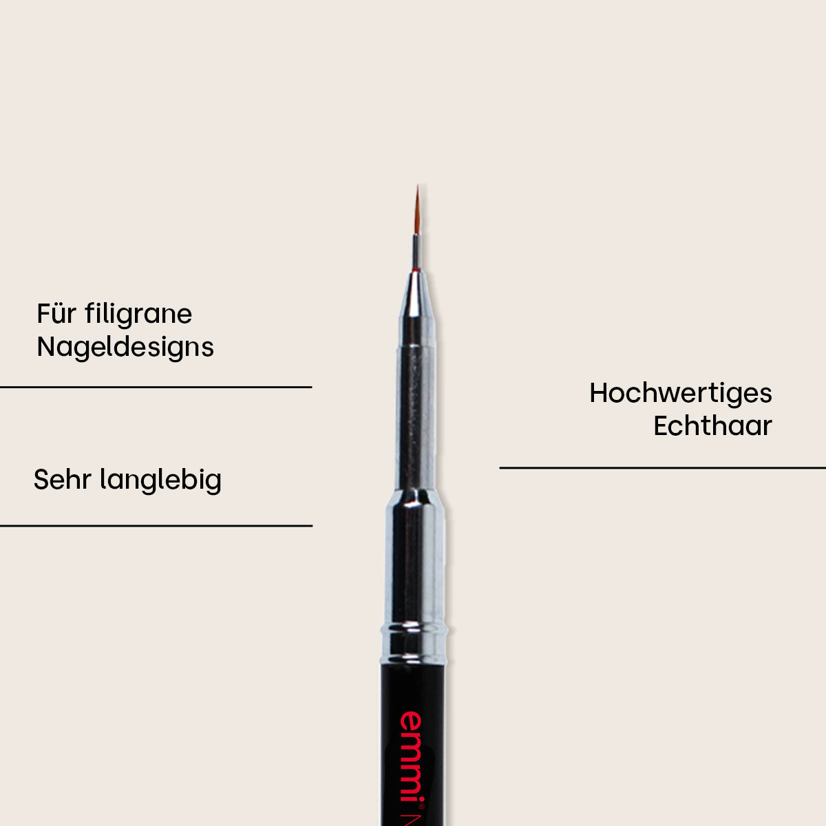 Emmi-Nail Nail Art Fineliner Pinsel -00- 7mm