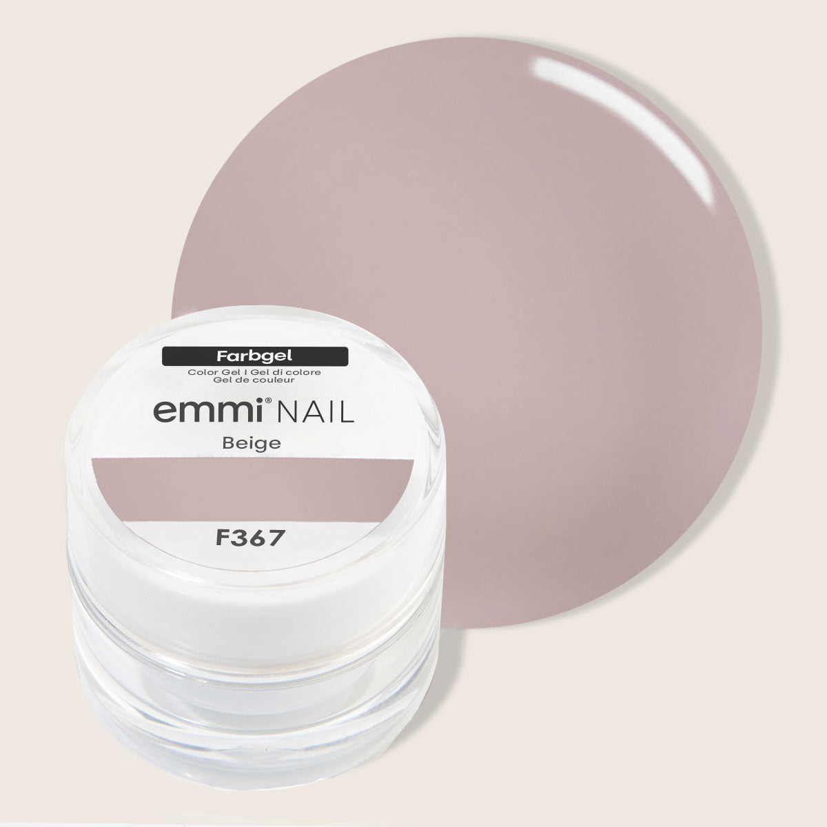 Emmi-Nail Color Gel Beige 5ml -F367-