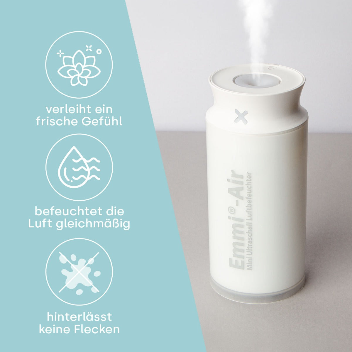 Emmi®-Air Mini Ultrasonic Humidifier "New Model"