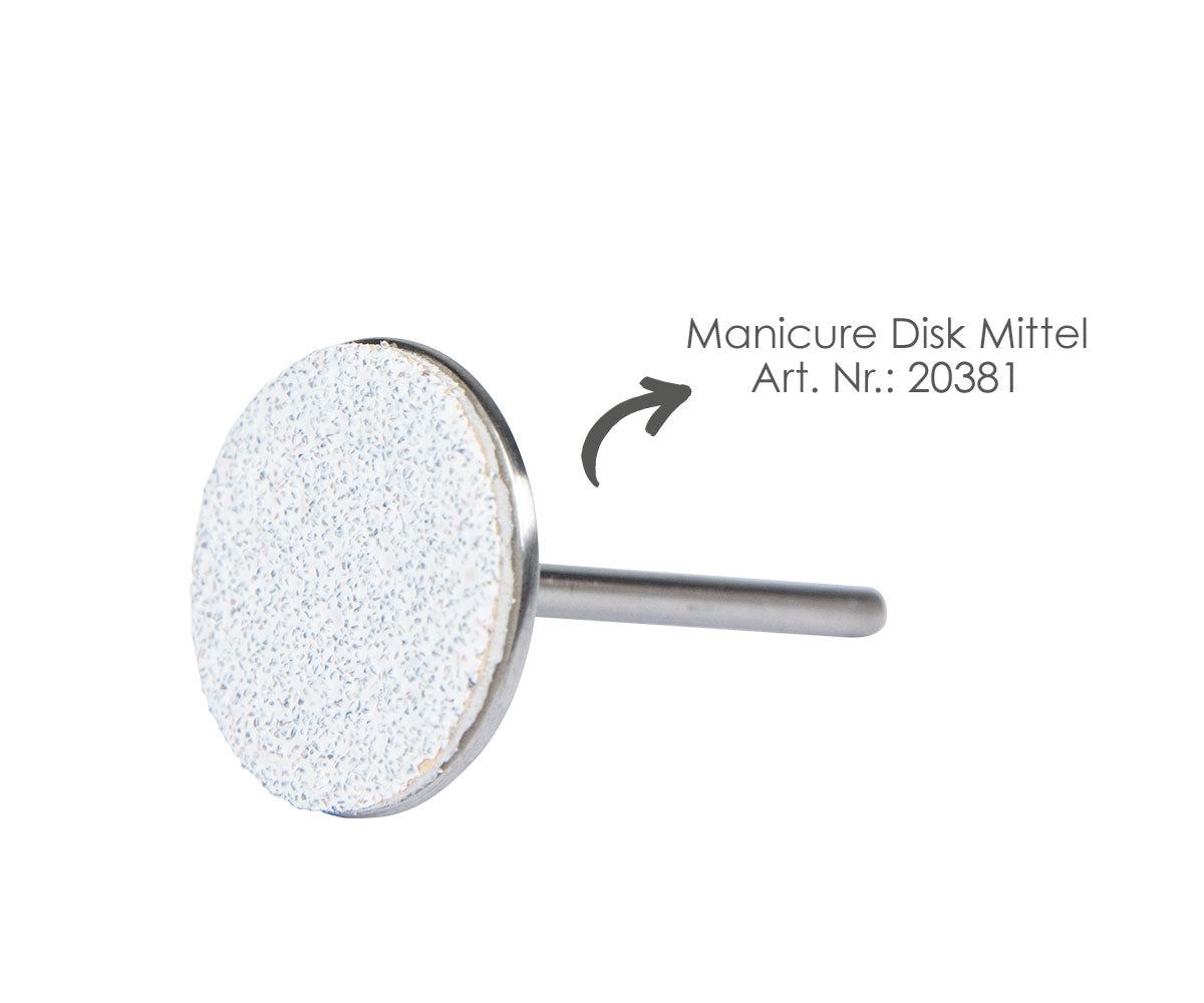 Lames interchangeables pour manucure/pédicure Emmi-Nail, taille moyenne, 50 pièces -K80-