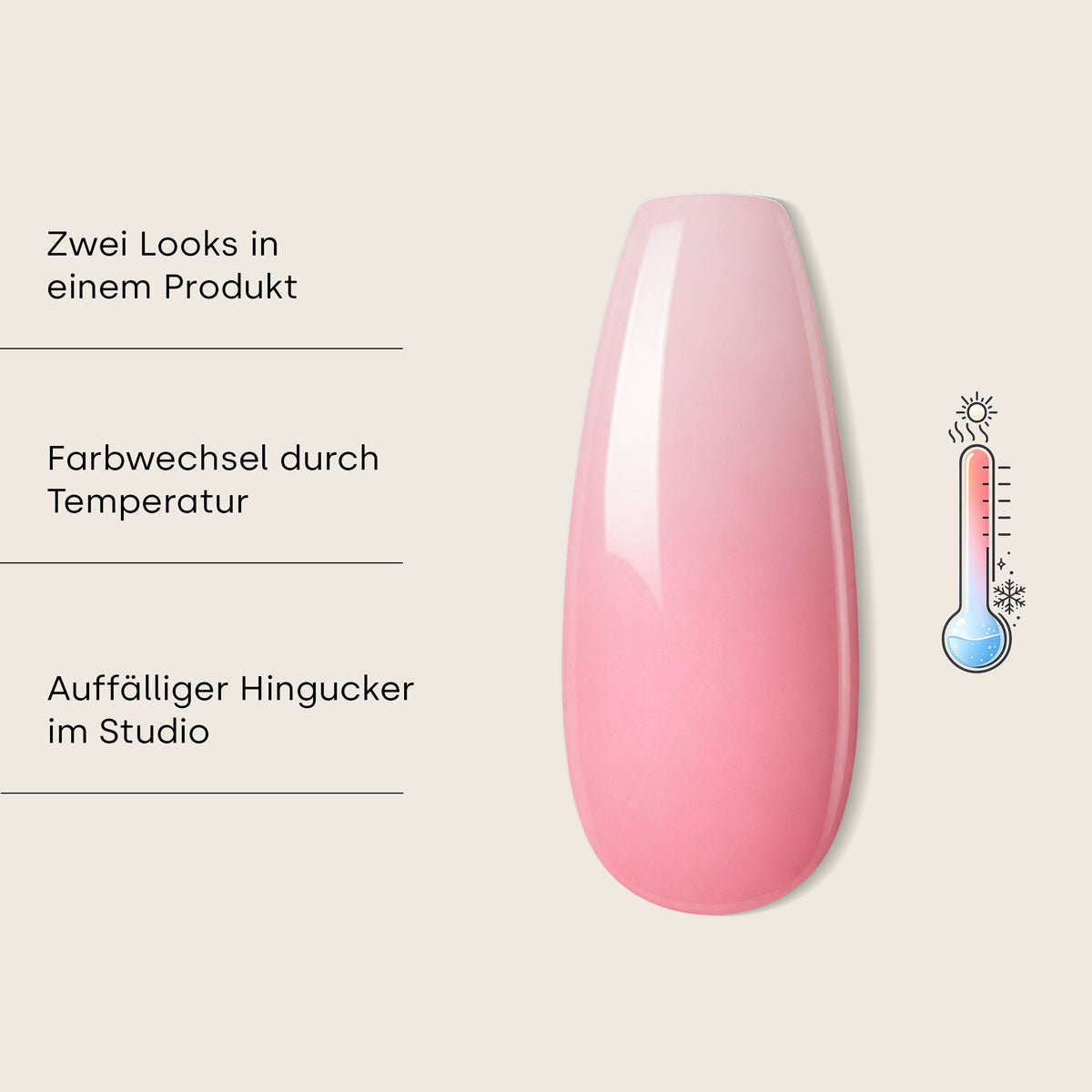 Emmi-Nail Shellac Thermo Blush Shift -L588-