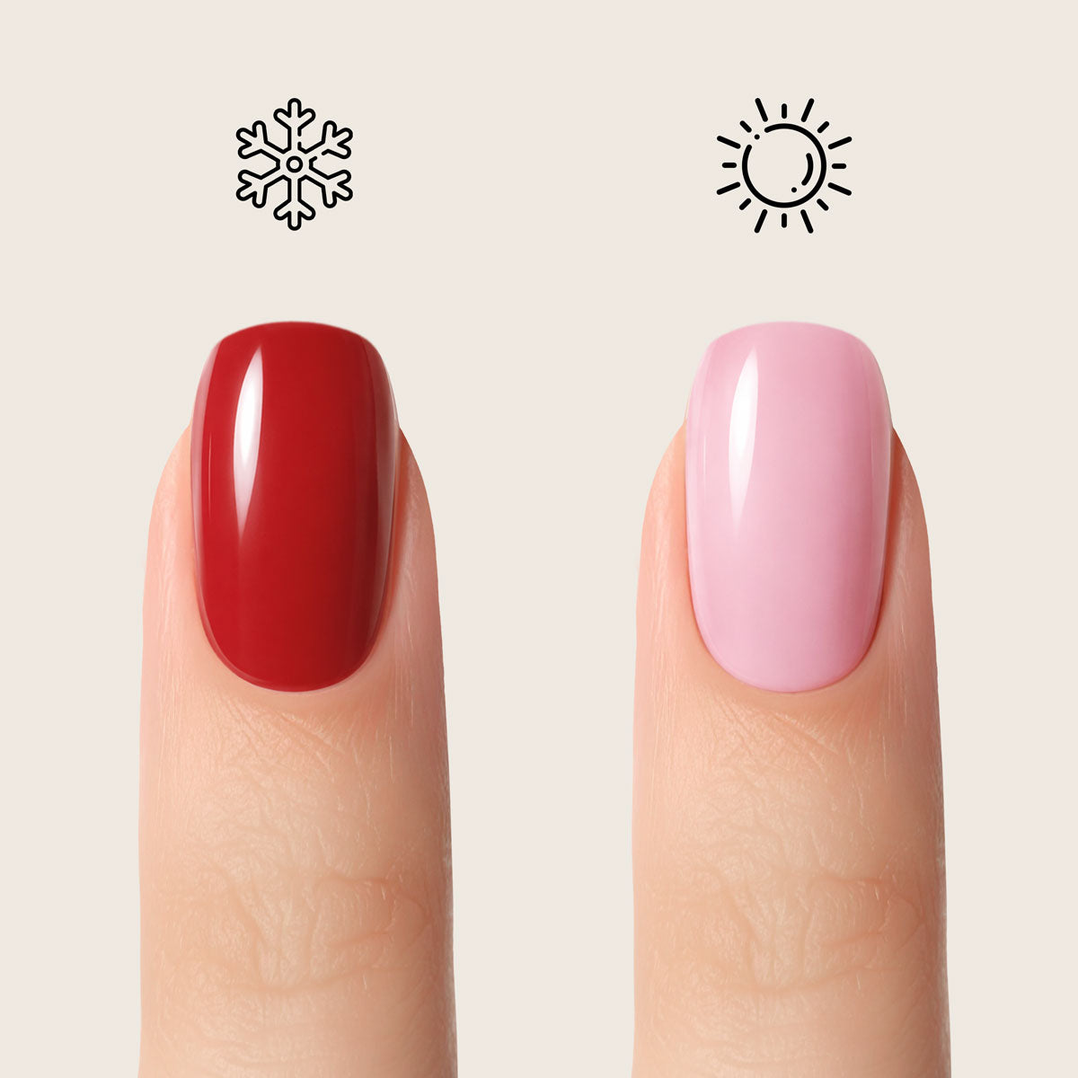 Emmi-Nail Shellac Thermo Ruby Heat -L590-