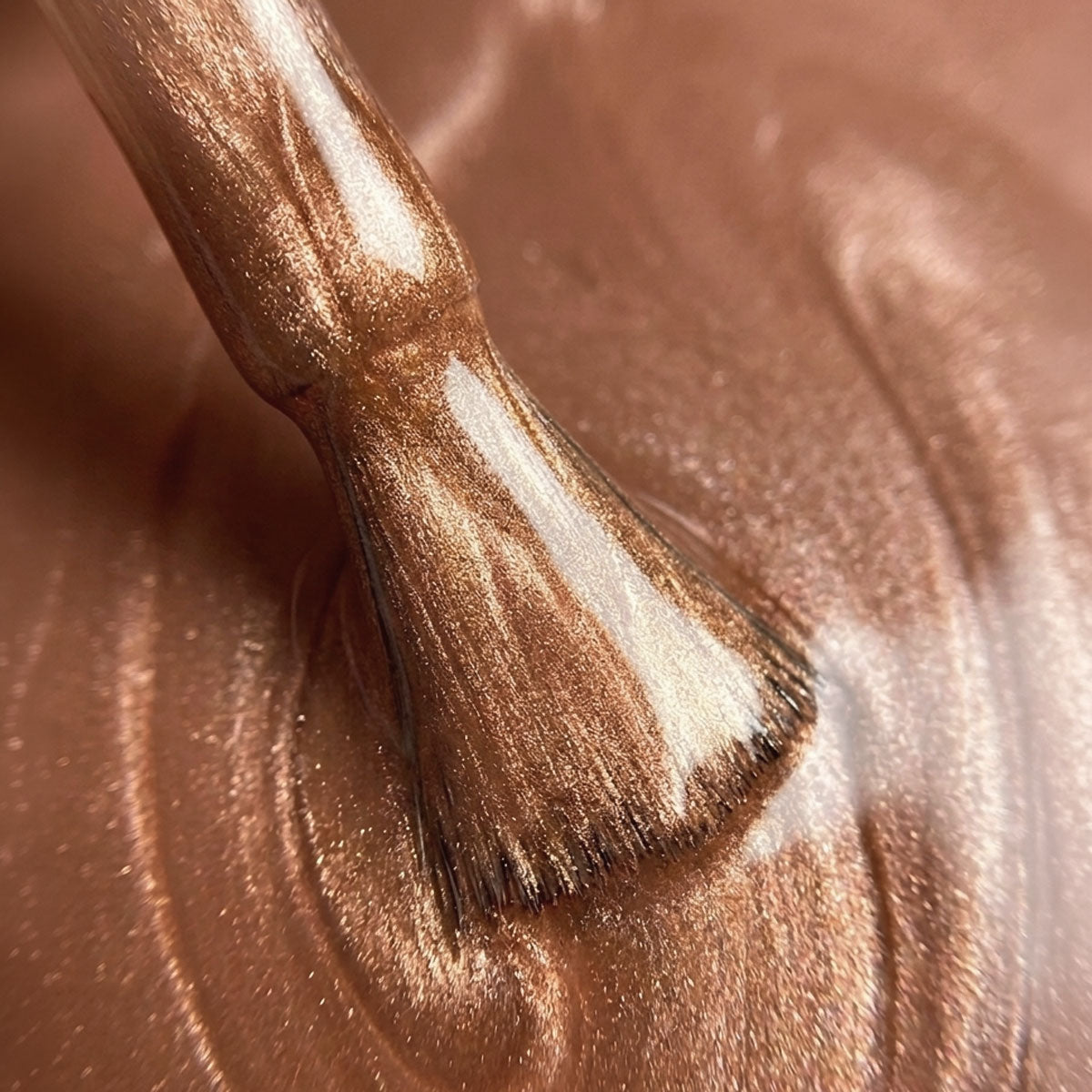 Shellac UV/LED Polish Magic Cat Eye Copper Shine -L593-