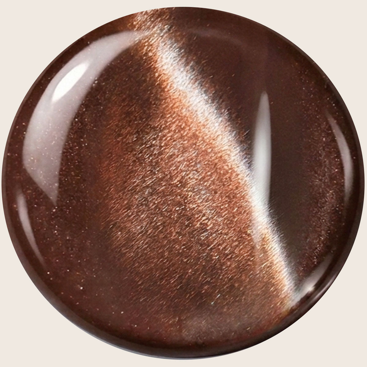 Shellac UV/LED Magic Cat Eye Marron foncé -L594-