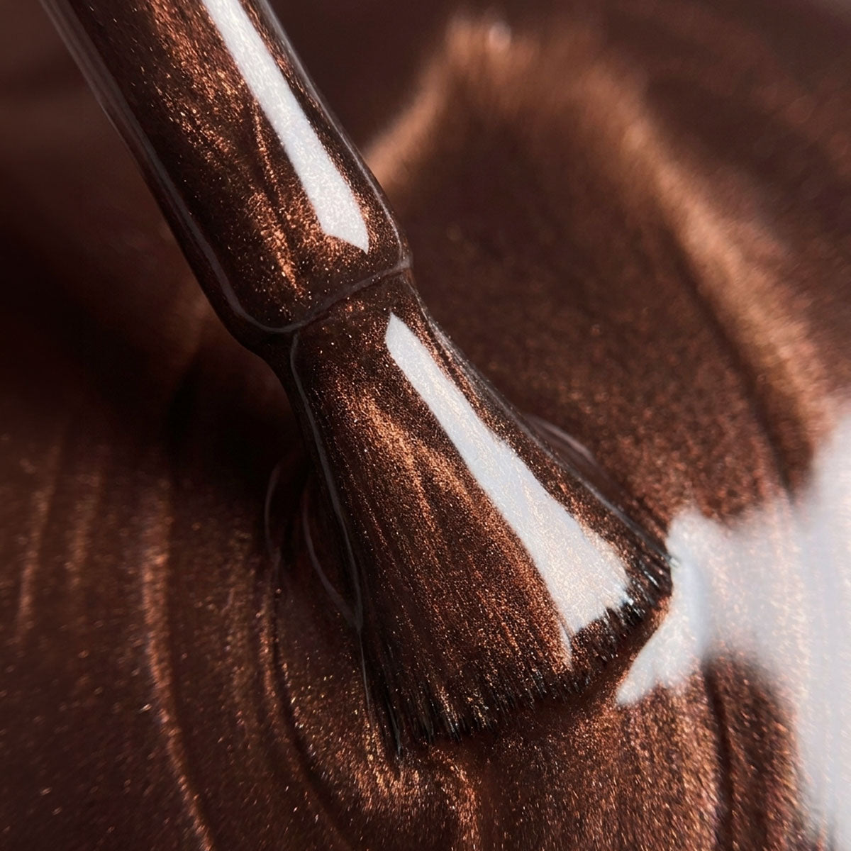 Shellac UV/LED Magic Cat Eye Marron foncé -L594-
