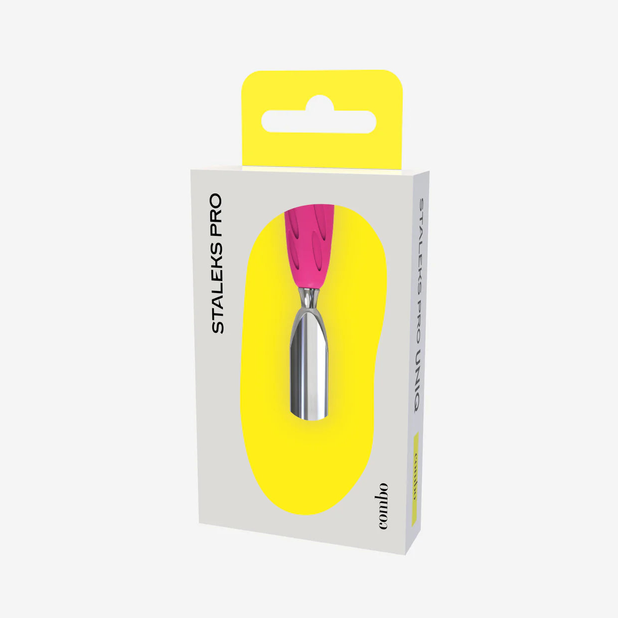 Poussoir Staleks Combo UNIQ 16 - Poussoir étroit arrondi
