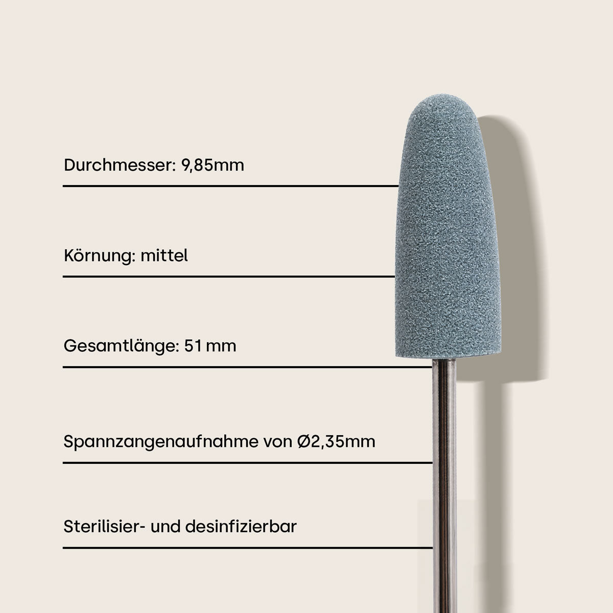 Emmi-Nail Polier Bit *mittel*