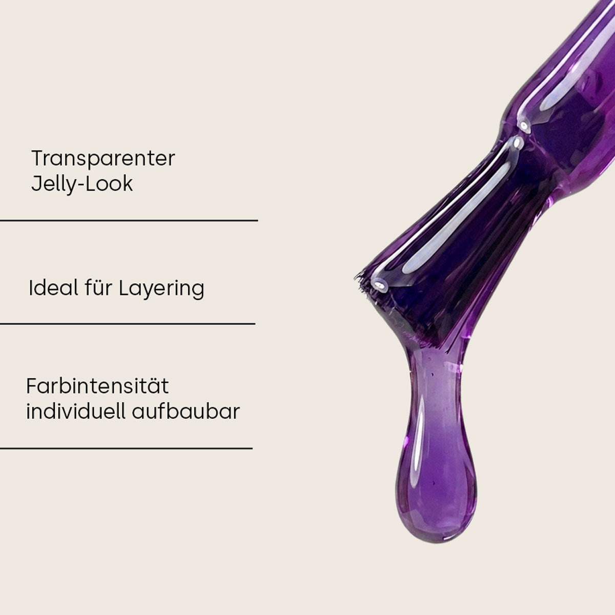 Emmi-Nail Shellac UV Polish Jelly Purple 7.5ml