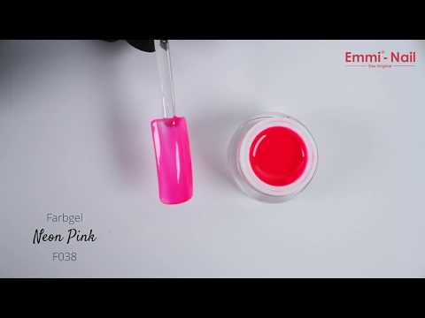 Emmi-Nail Color Gel Neon Pink 5ml -F038-